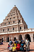 the old Royal Palace, in the middle of the old city, now a museum with a beautiful collection of Chola bronze sculptures. Thanjavur Tamil Nadu. 